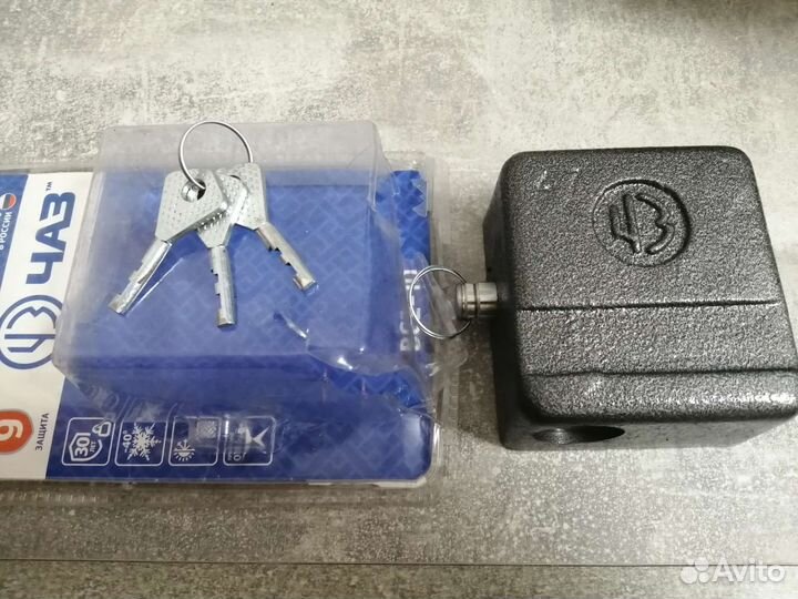 Замок висячий дисковый вс-10