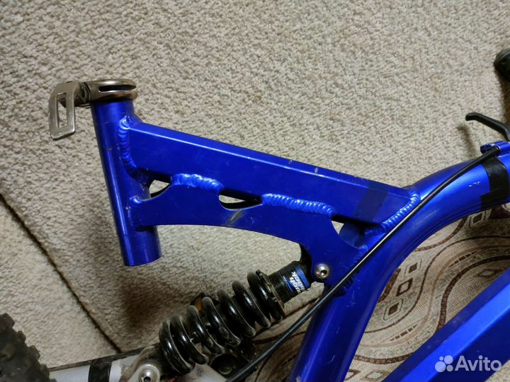 Рама велосипеда двухподвес