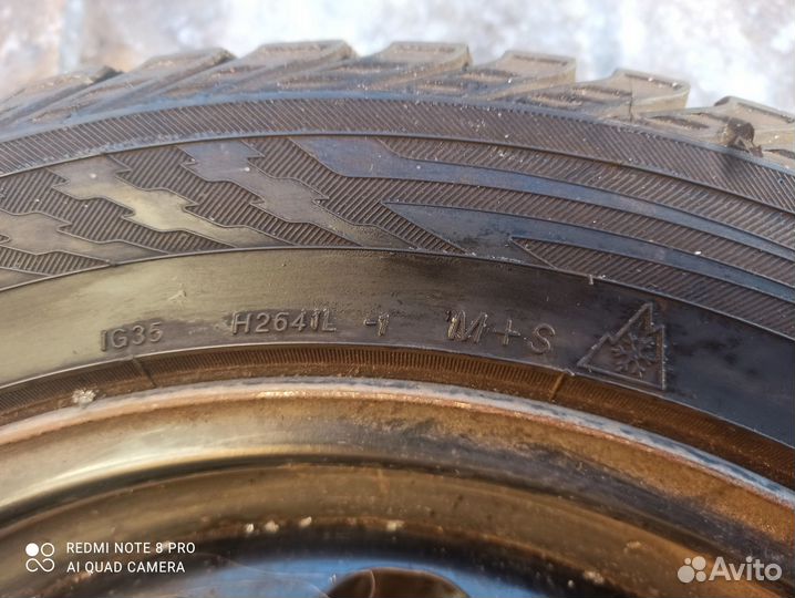 Колеса в сборе r16 зимние