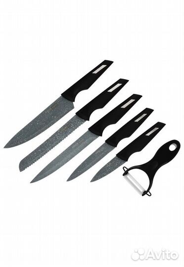 Набор ножей кухонных Satoshi Аррен 6 предметов