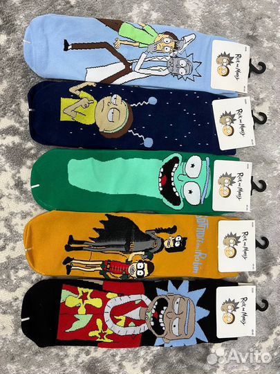 Носки «Рик и Морти»