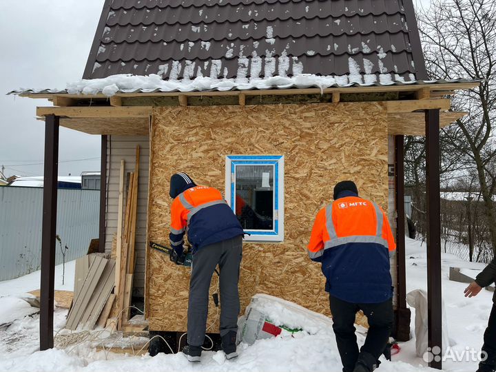 Обшивка домов сайдингом