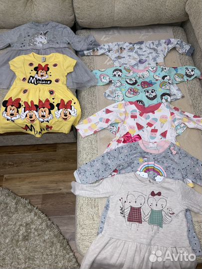 Детская Одежда пакетами 80-86 размер