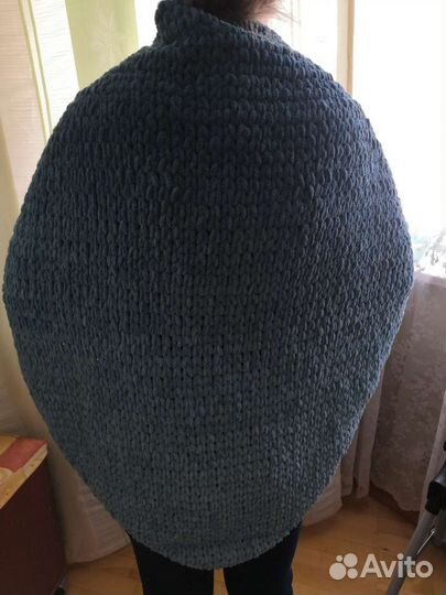 Шаль вязаная ручная работа
