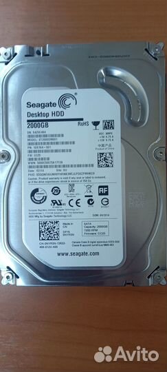 Жесткий диск Seagate Desktop HDD 2000Gb