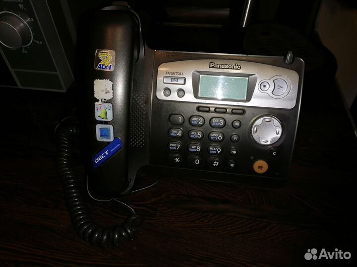 Panasonic телефон с автоответчиком и записью