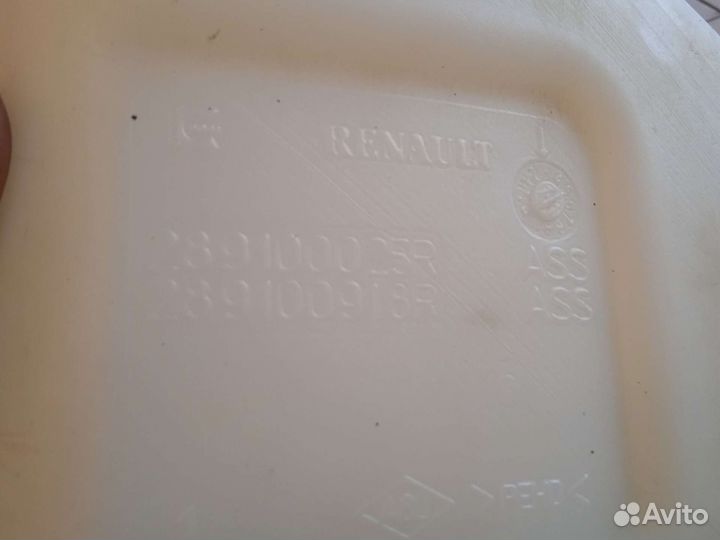 Бачок стеклоомывателя renault fluence