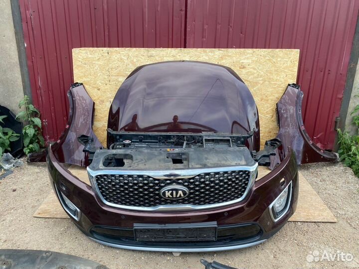 Kia Sorento Prime Киа Соренто Прайм ноускат 2014г