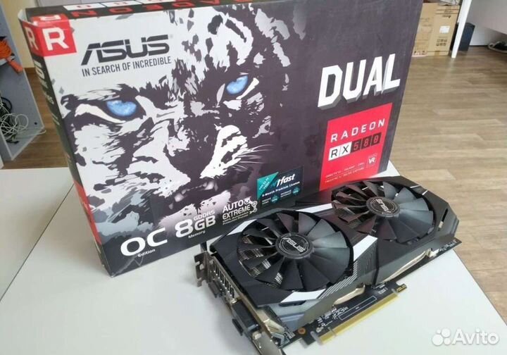 Asus rx 580 dual OC 8gb