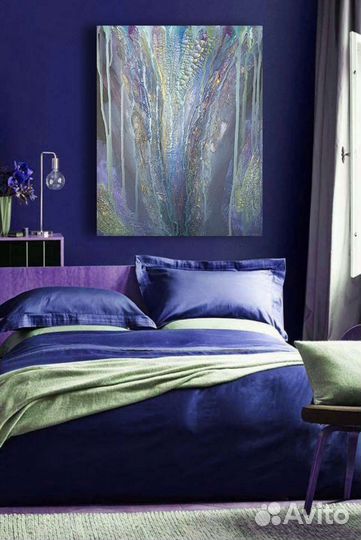 Интерьерная картина текстурная