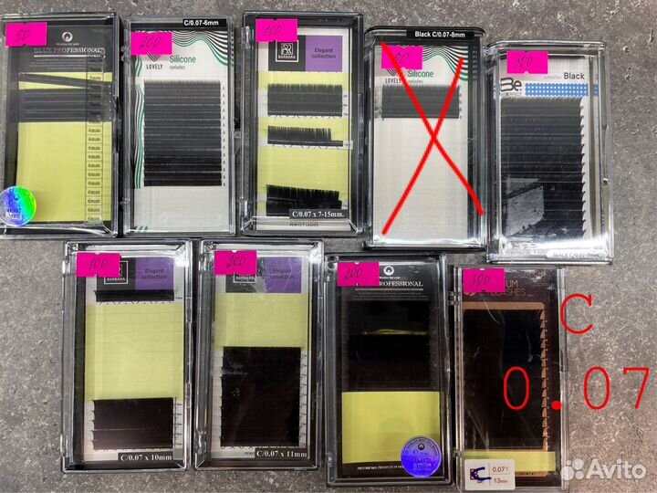 Материалы для наращивания ресниц