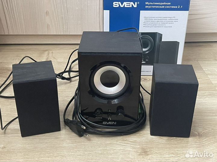 Компьютерные колонки sven