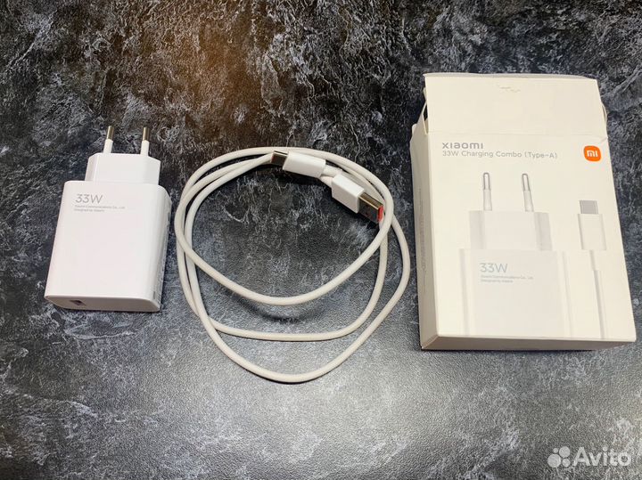 Оригинальная зарядка xiaomi 33W