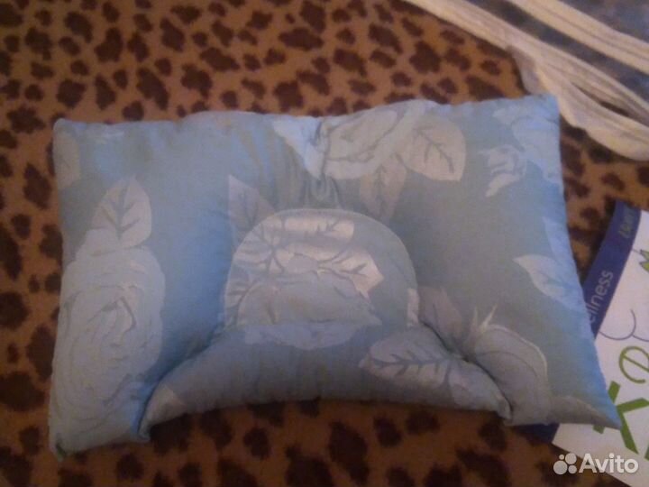 Подушка ортопедическая детская для новорожденных