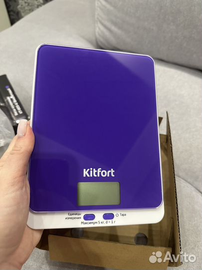 Весы кухонные kitfort KT-803-6