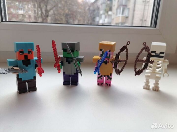 Lego-аналог персонажи Майнкрафт