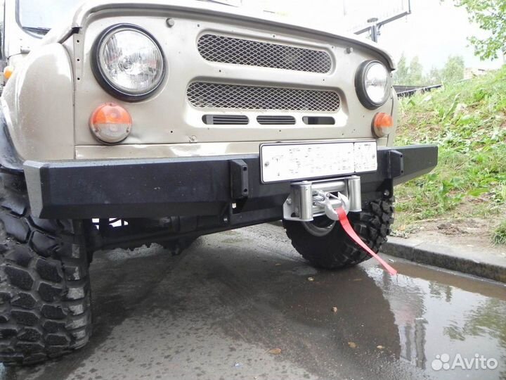 Бампер Передний Силовой на УАЗ Хантер, 469