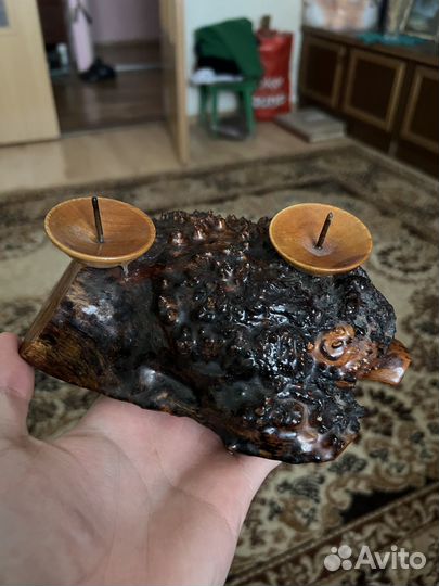 Подсвечник из капа