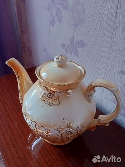 Посуда СССР- чайник керамический