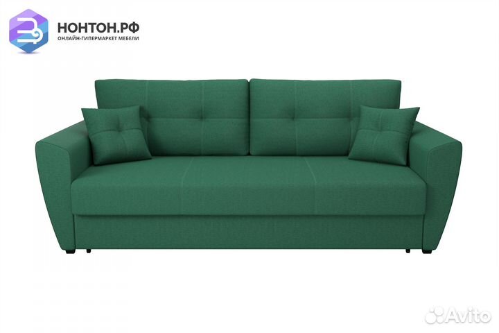 Диван выкатной Фортуна New темно-зеленый