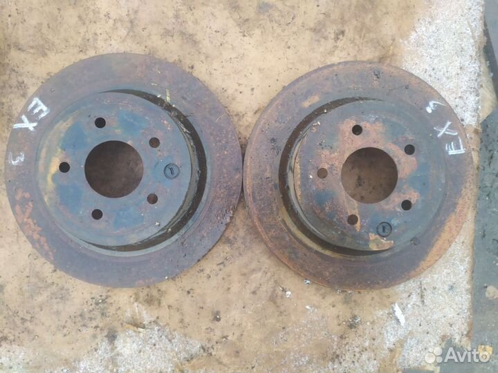 Диски тормозные задние Infiniti EX35 пара