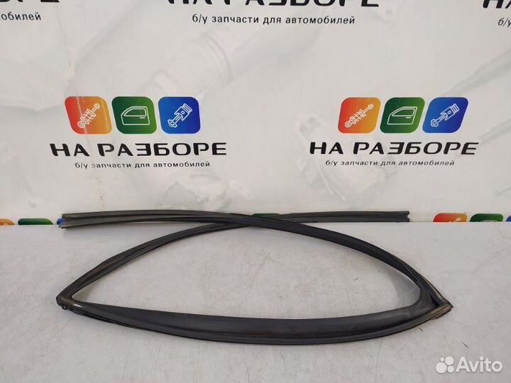Уплотнительная резинка стекла двери задняя левая