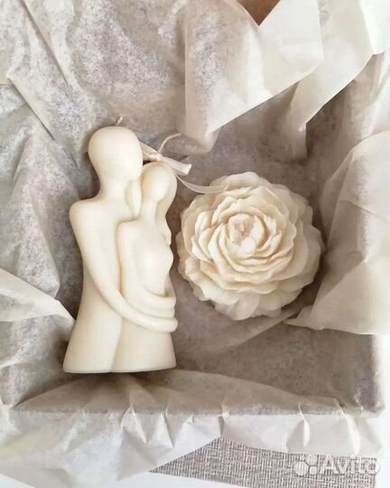 Набор свечей из воска 