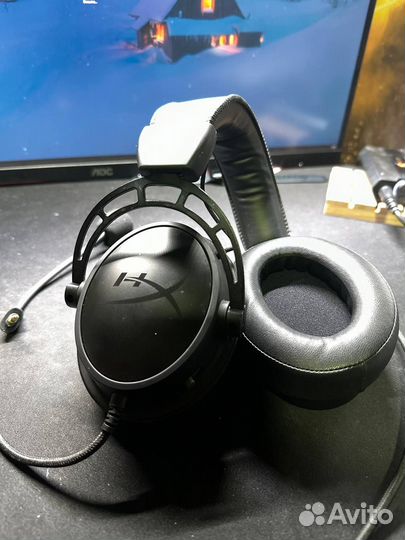 Наушники HyperX Cloud Alpha S Black Edition