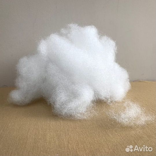 Наполнитель холлофайбер (пух/шар) от производителя