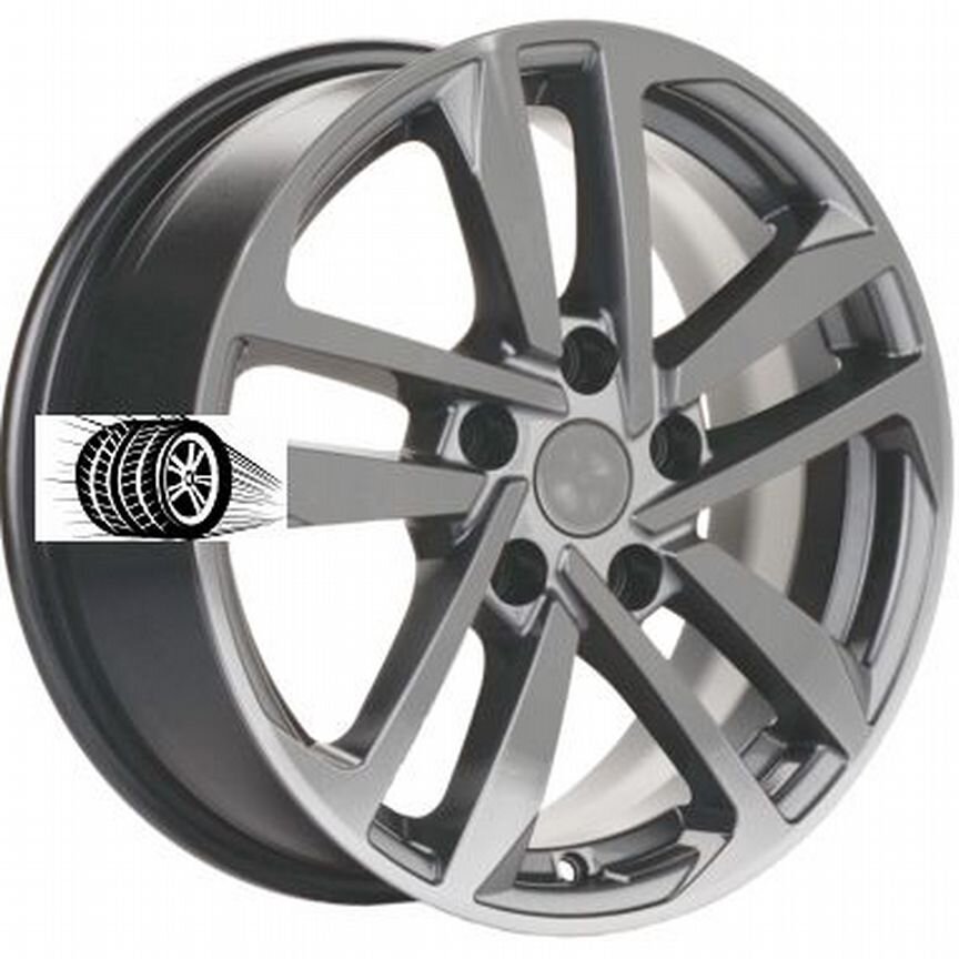 Литые диски Khomen Wheels 6.5×R16 5×112