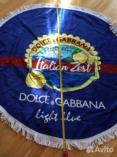 Новое пляжное полотенце Dolce & Gabbana