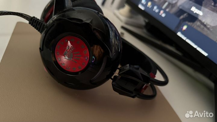 A4Tech Наушники с микрофоном Bloody G300, 3.5 мм