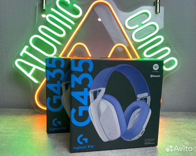 Наушники new Logitech G435(белые)