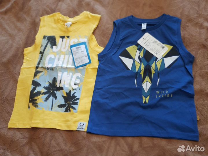 Новые безрукавки, р. 104