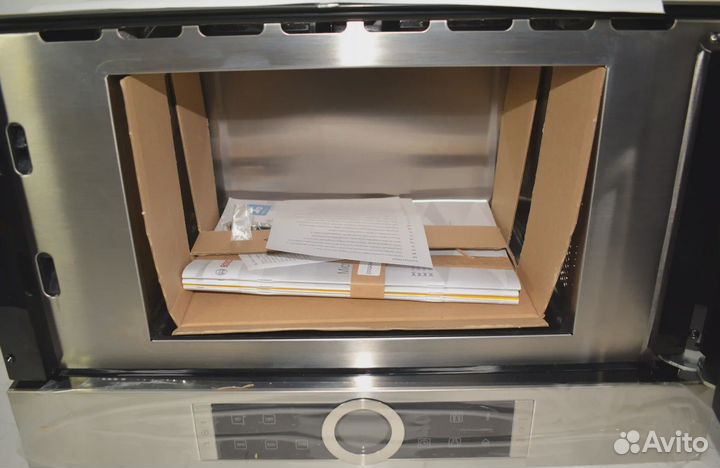 Встраиваемая микроволновая печь bosch BFR634GS1 S