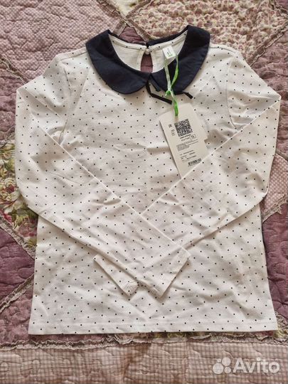 Блузка для девочки 140 новая