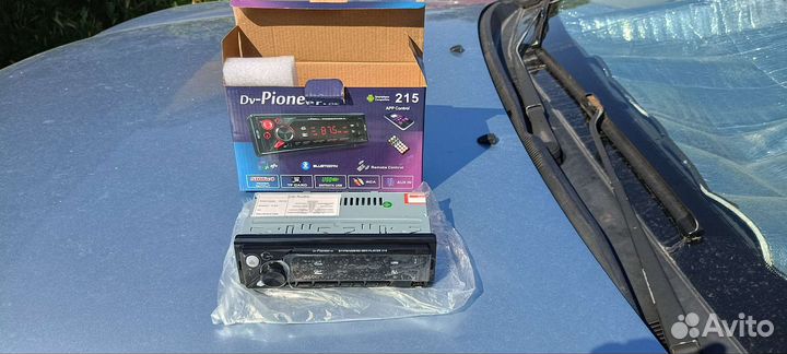 Магнитола Pioneer.ok новая Bluetooth AUX USB