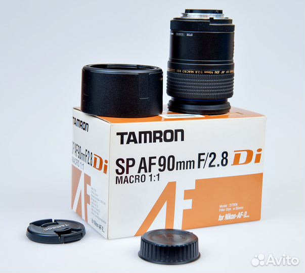 Объектив Tamron SP AF 90mm f2.8 Di macro 1:1 Nikon