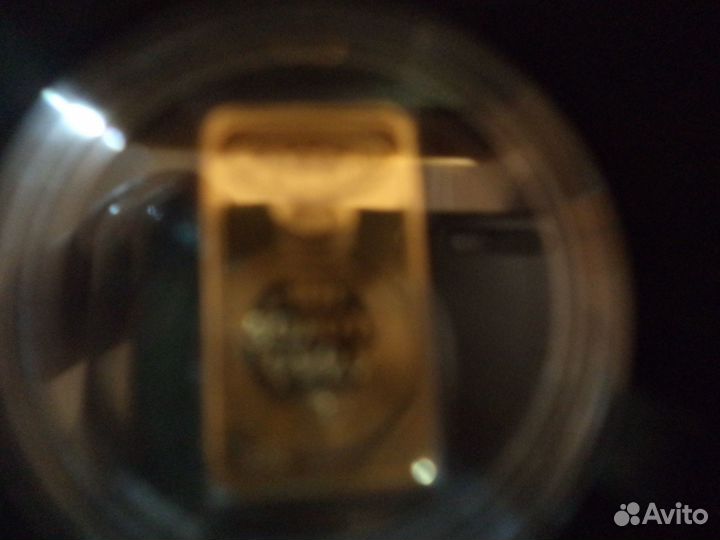 Монета слиток золота