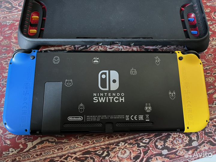 Nintendo Switch прошитый rev2 Fortnite edition
