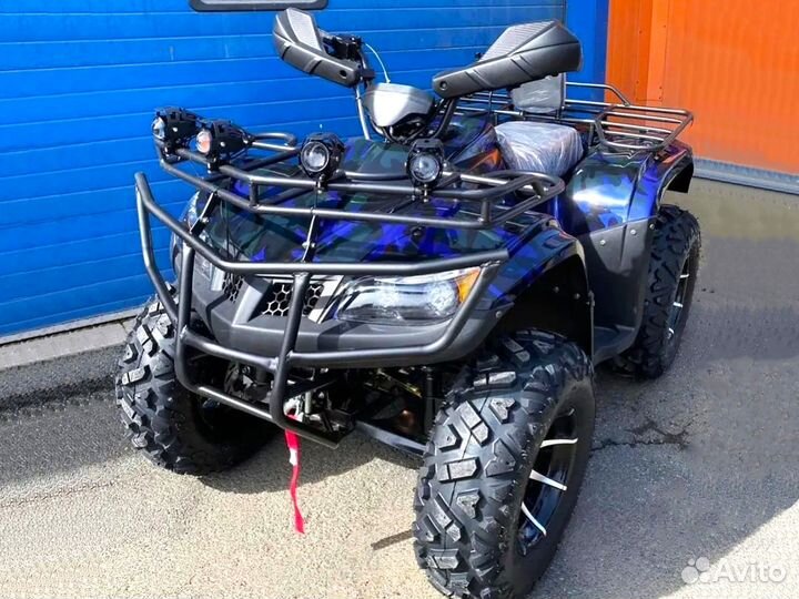 Yamaha Hunter 300cc сине-черный Квадроцикл