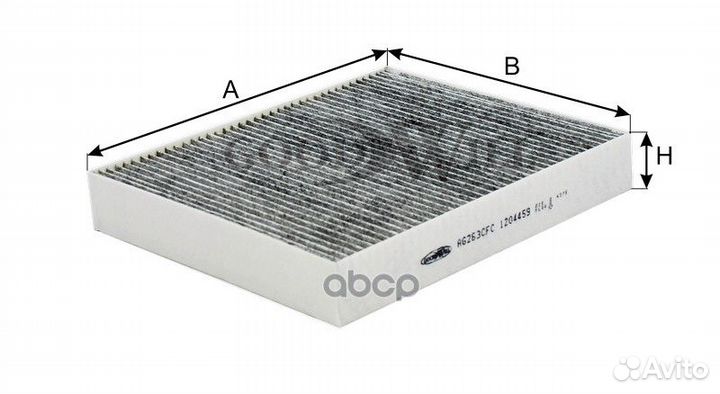 Фильтр салона угольный ford Fiesta, Fusion