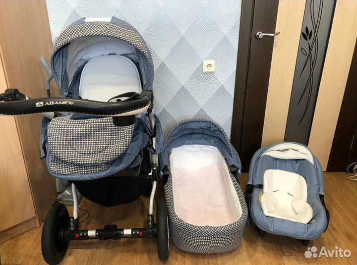 Коляска adamex 3 в 1
