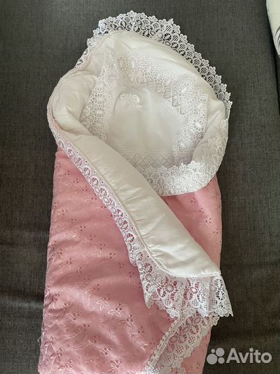 Конверт на выписку для девочки лето