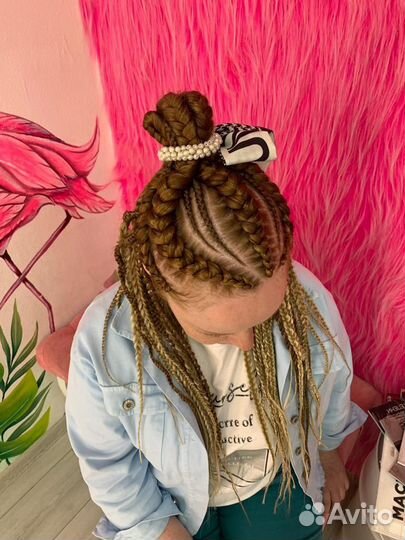 Косы с канекалоном