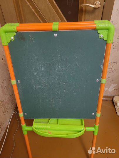 Мольберт детский двухсторонний магнитный