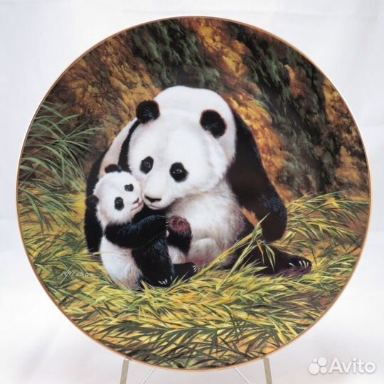 Тарелка Панда Ласковое начало Нежная Забота