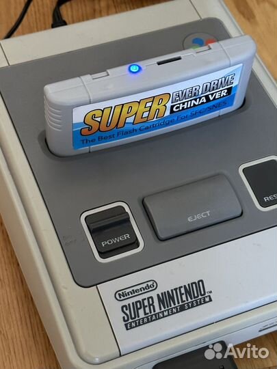 Флеш картридж для SFS/snes Super ever drive