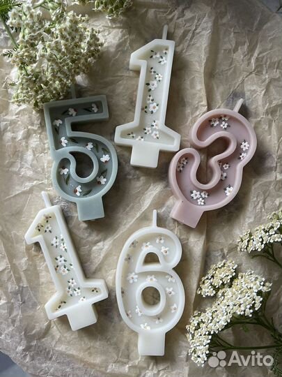 Свечи на торт