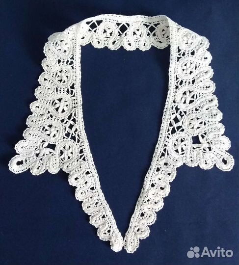 Воротник вологодское кружево